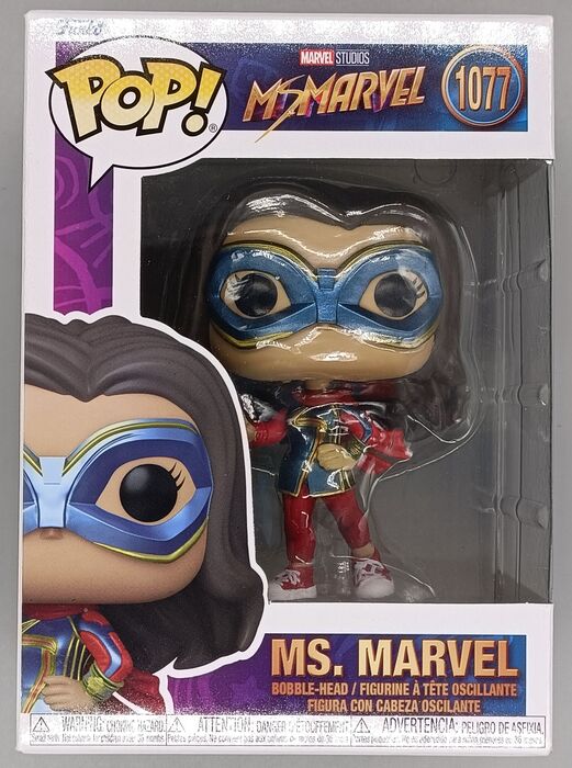 1077 Ms. Marvel - Marvel Ms. Marvel Funko POP
