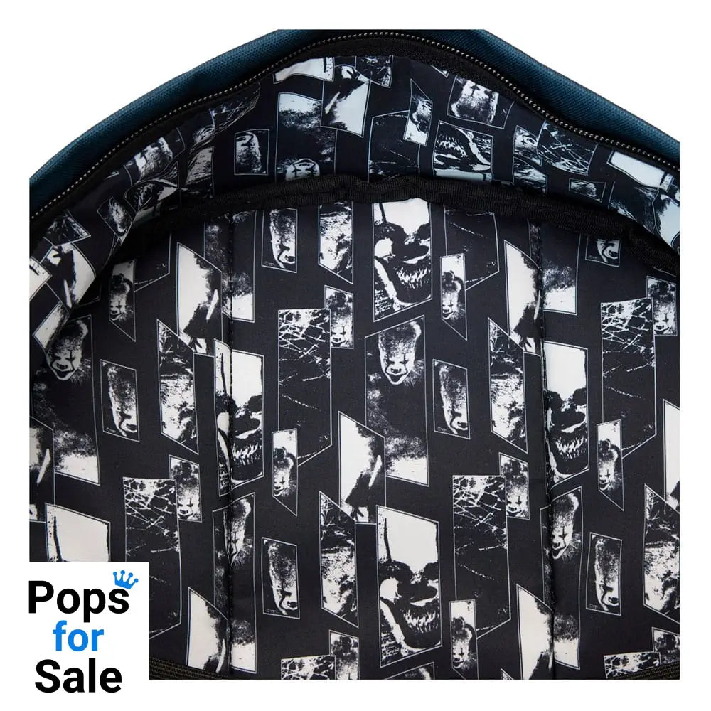 IT by Loungefly Full-Size Backpack Pennywise I Heart Horror Bags