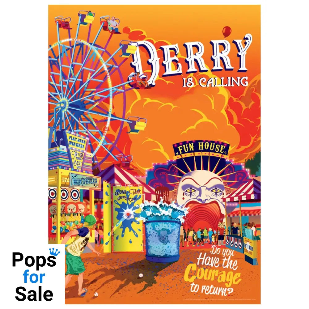 IT Derry Art Print Wall Art