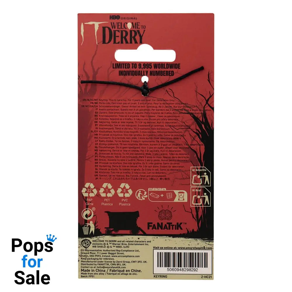 It Keychain Welcome to Derry The Losers Limited Edition