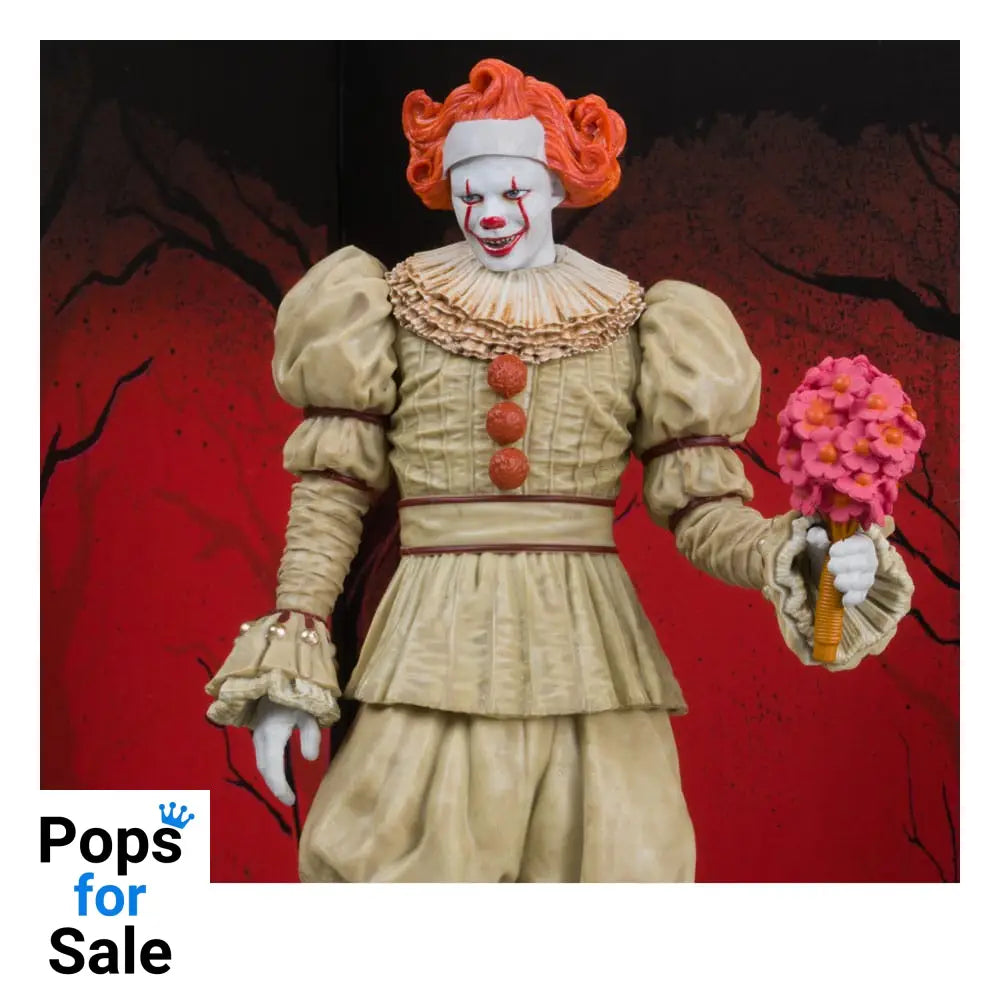 It: Welcome to Derry Movie Maniacs PVC Statue Pennywise (Flashback) (Gold Label) 16 cm Statues