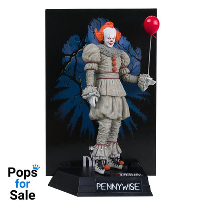 It: Welcome to Derry Movie Maniacs PVC Statue Pennywise (Gold Label) 16 cm