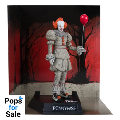 It: Welcome to Derry Movie Maniacs PVC Statue Pennywise (Gold Label) 16 cm Statues