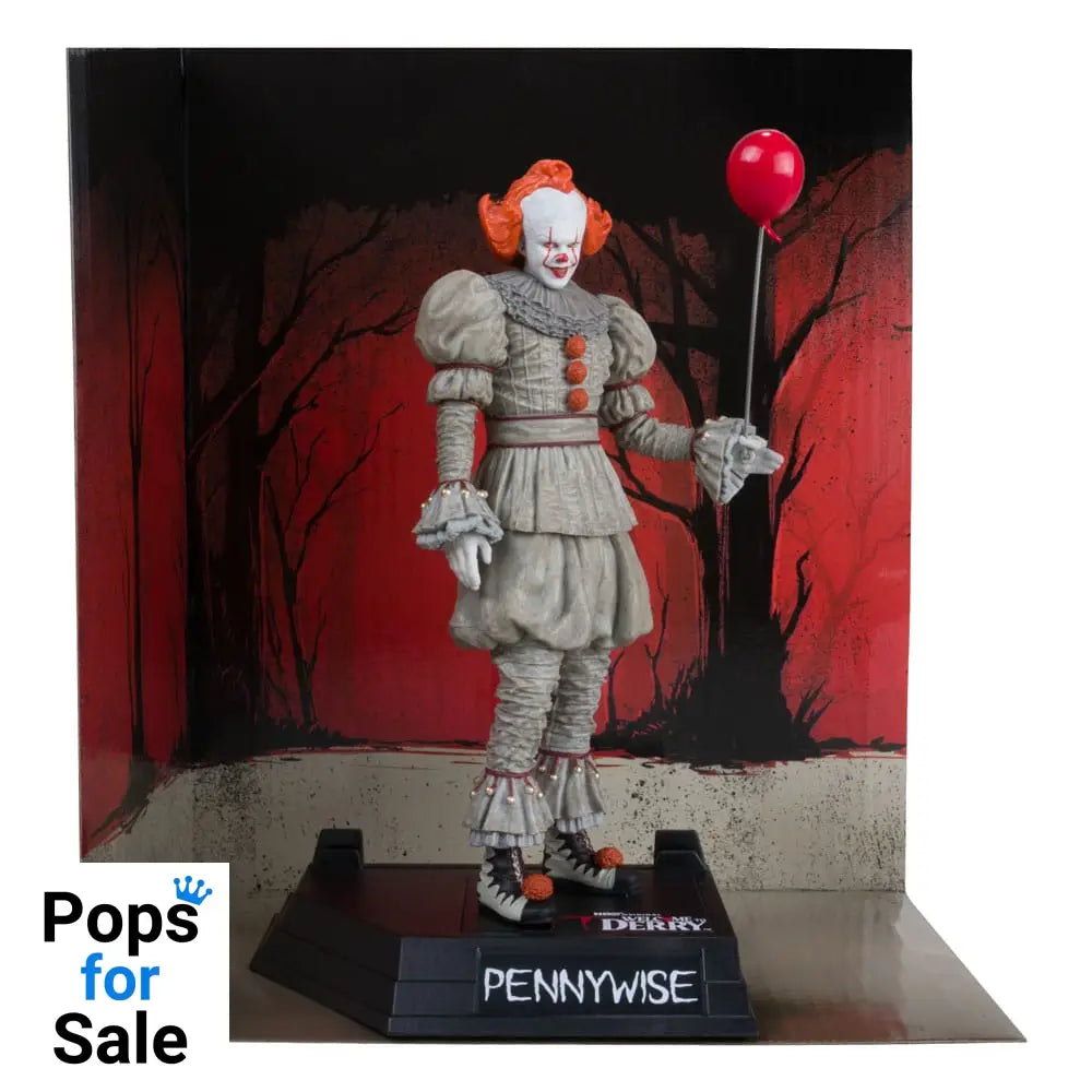 It: Welcome to Derry Movie Maniacs PVC Statue Pennywise (Gold Label) 16 cm