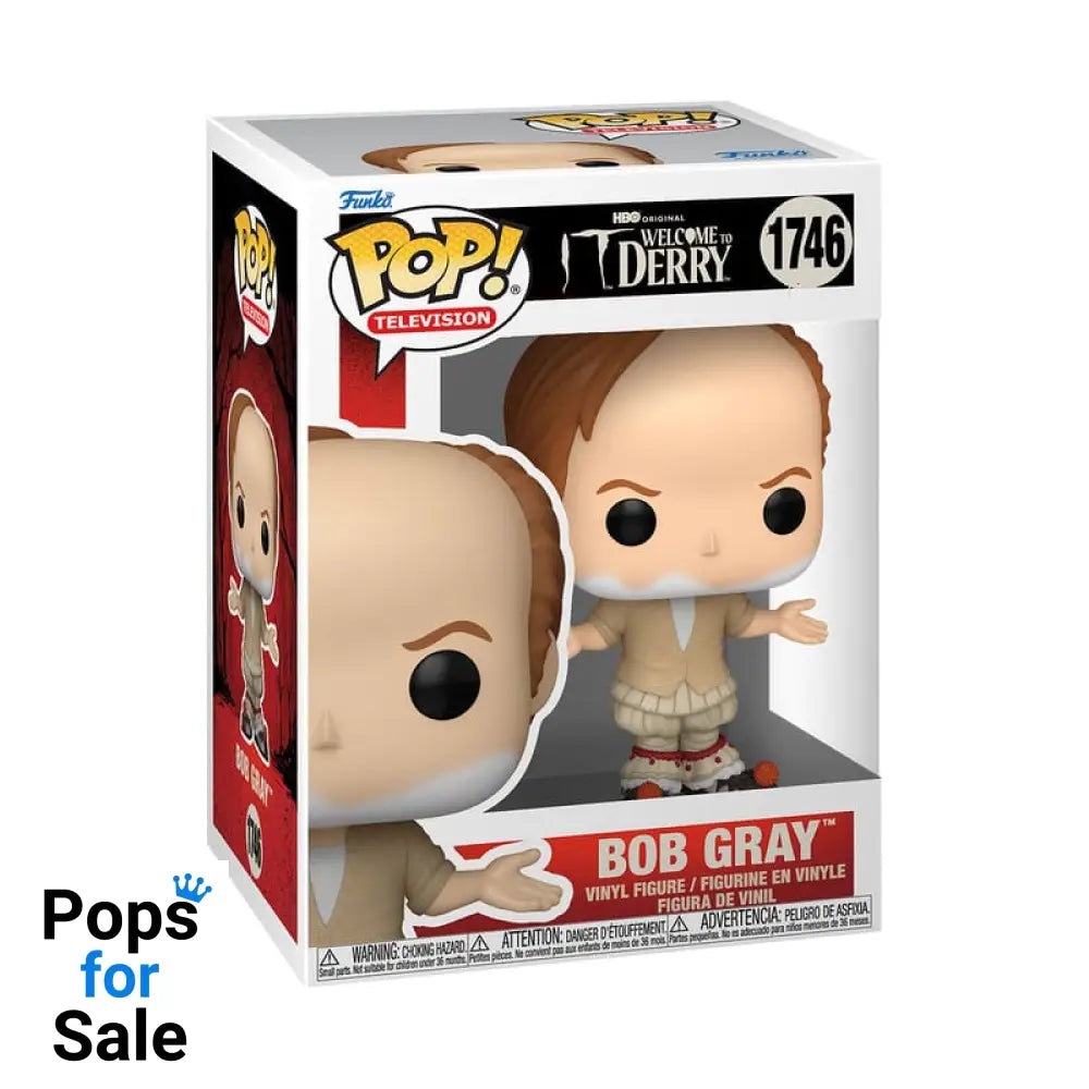 It-Welcome to Derry POP! Plus Vinyl Figure Bob Gray 9 cm