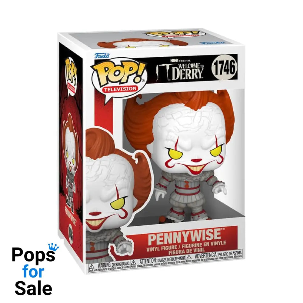 It-Welcome to Derry POP! Plus Vinyl Figure Pennywise the Dancing Clown 9 cm