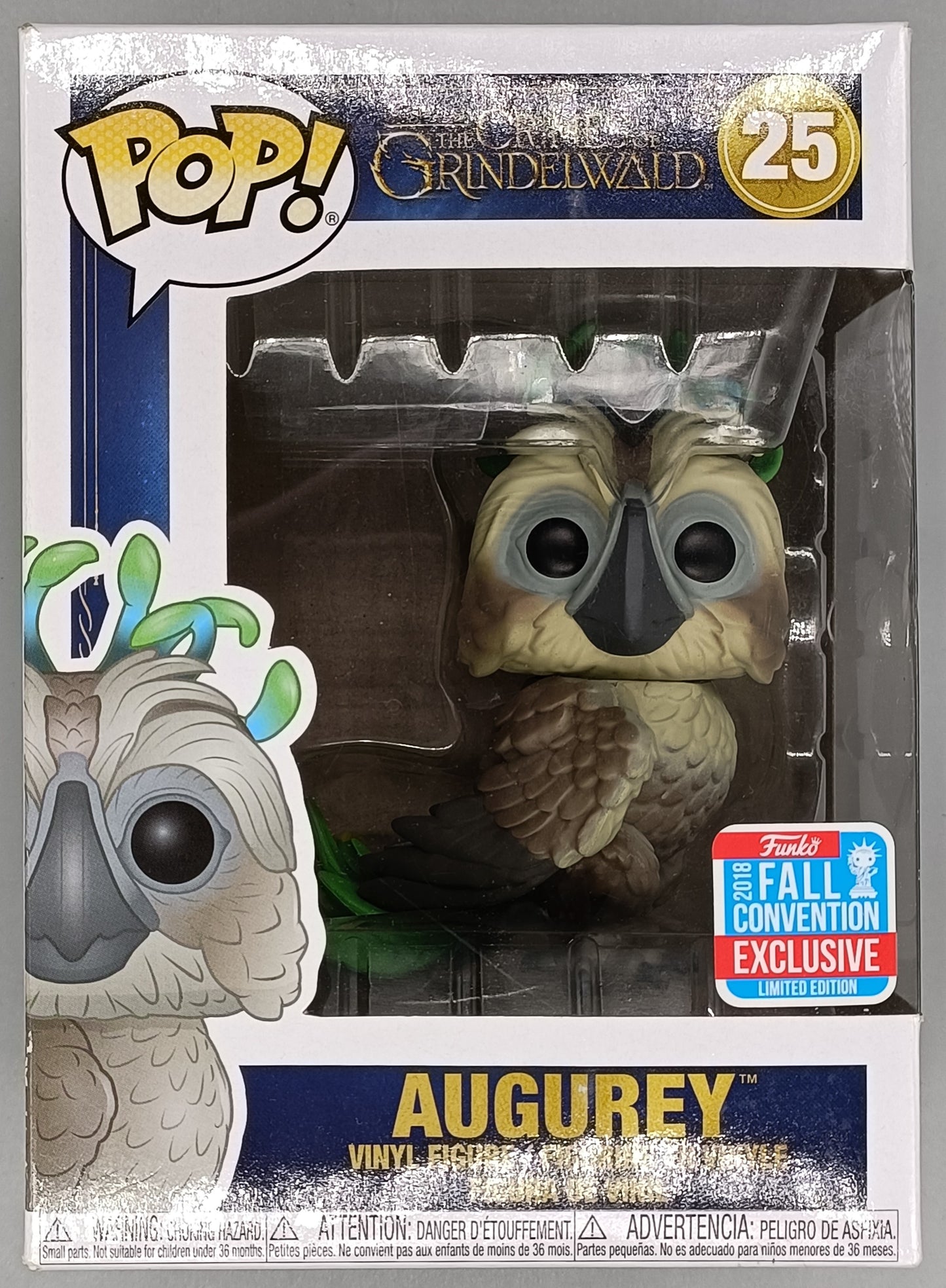 #25 Augurey - Fantastic Beasts - 2018 Con - Box Damaged Funko POP