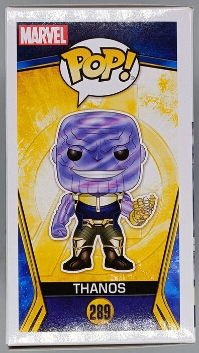 289 Thanos - Metallic - Marvel Avengers Infinity War Funko POP