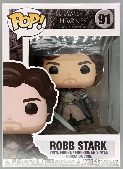 #91 Robb Stark - Game of Thrones - Box Damaged Funko POP