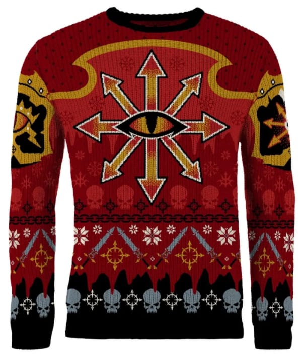 Warhammer 40,000: Chaos Christmas Jumper (Size L)