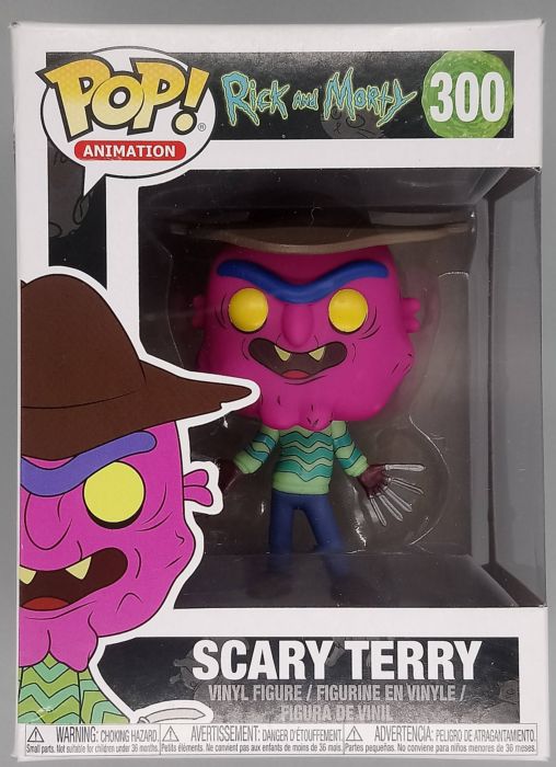 #300 Scary Terry - Rick And Morty - Box Damaged Funko POP