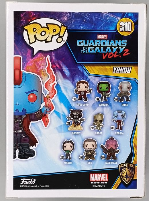 #310 Yondu - Marvel Guardians of the Galaxy Vol 2 - 2018 Con Funko POP
