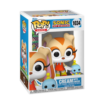 1034 Cream with Cheese - Sonic The Hedgehog Funko POP - Brand New