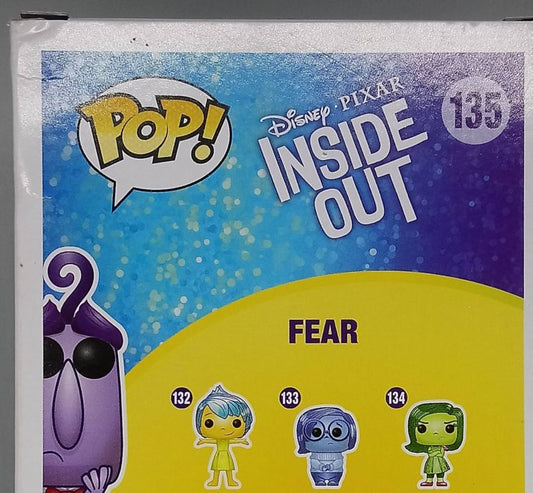 #135 Fear - Disney Inside Out - Box Damaged Funko POP