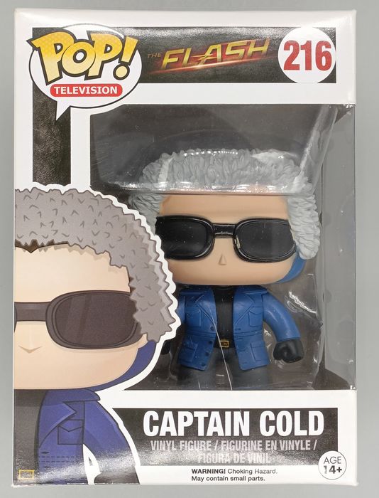 #216 Captain Cold - The Flash - Box Damaged Funko POP