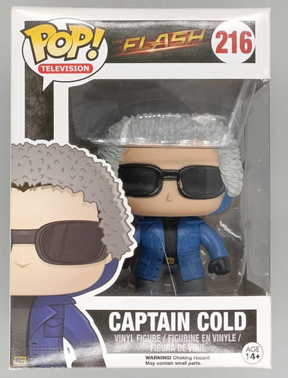#216 Captain Cold - The Flash - Box Damaged Funko POP