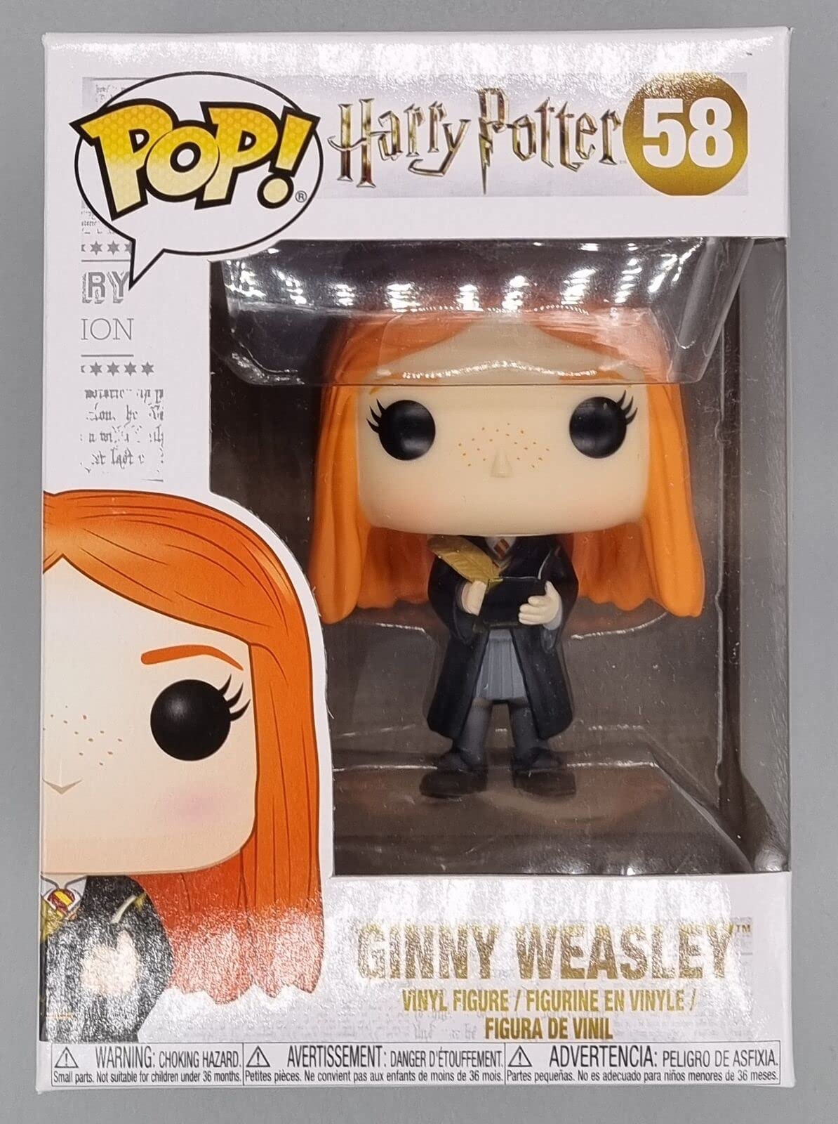 58 Ginny Weasley (w/ Diary) - Harry Potter - Funko POP - Box Damaged