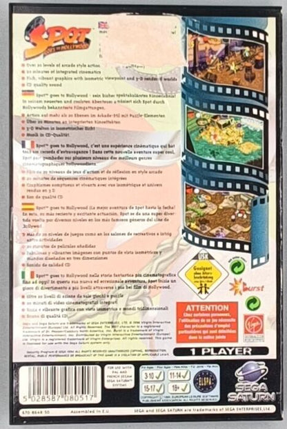 Spot Goes to Hollywood for SEGA Saturn