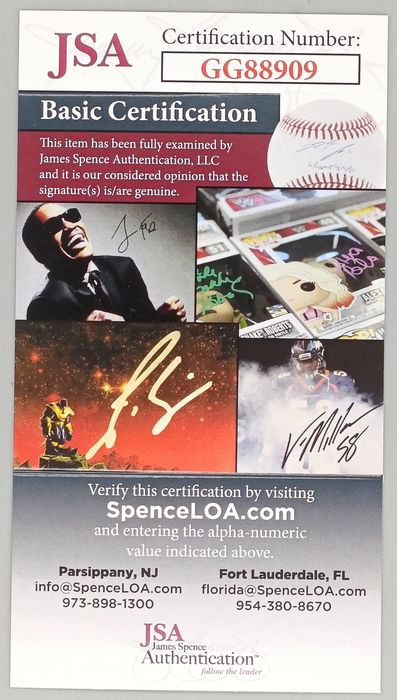 #609 All For One - My Hero Academia John Swasey Signed COA Funko POP