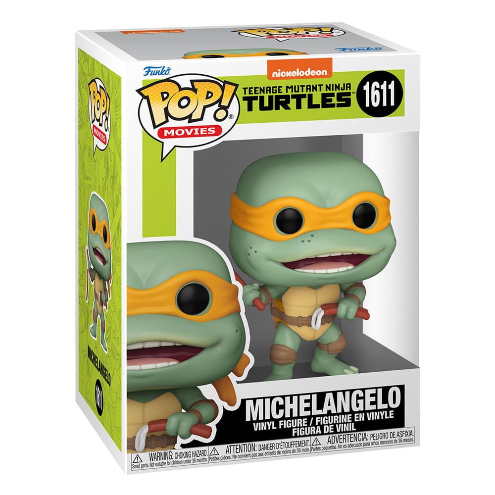 1611 Michelangelo Sausage Link Nunchuks - TMNT Teenage Mutant Ninja Turtles Funko POP Preorder