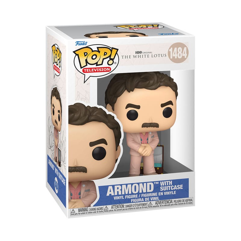 1484 Armond with Suitcase - White Lotus Funko POP Brand New