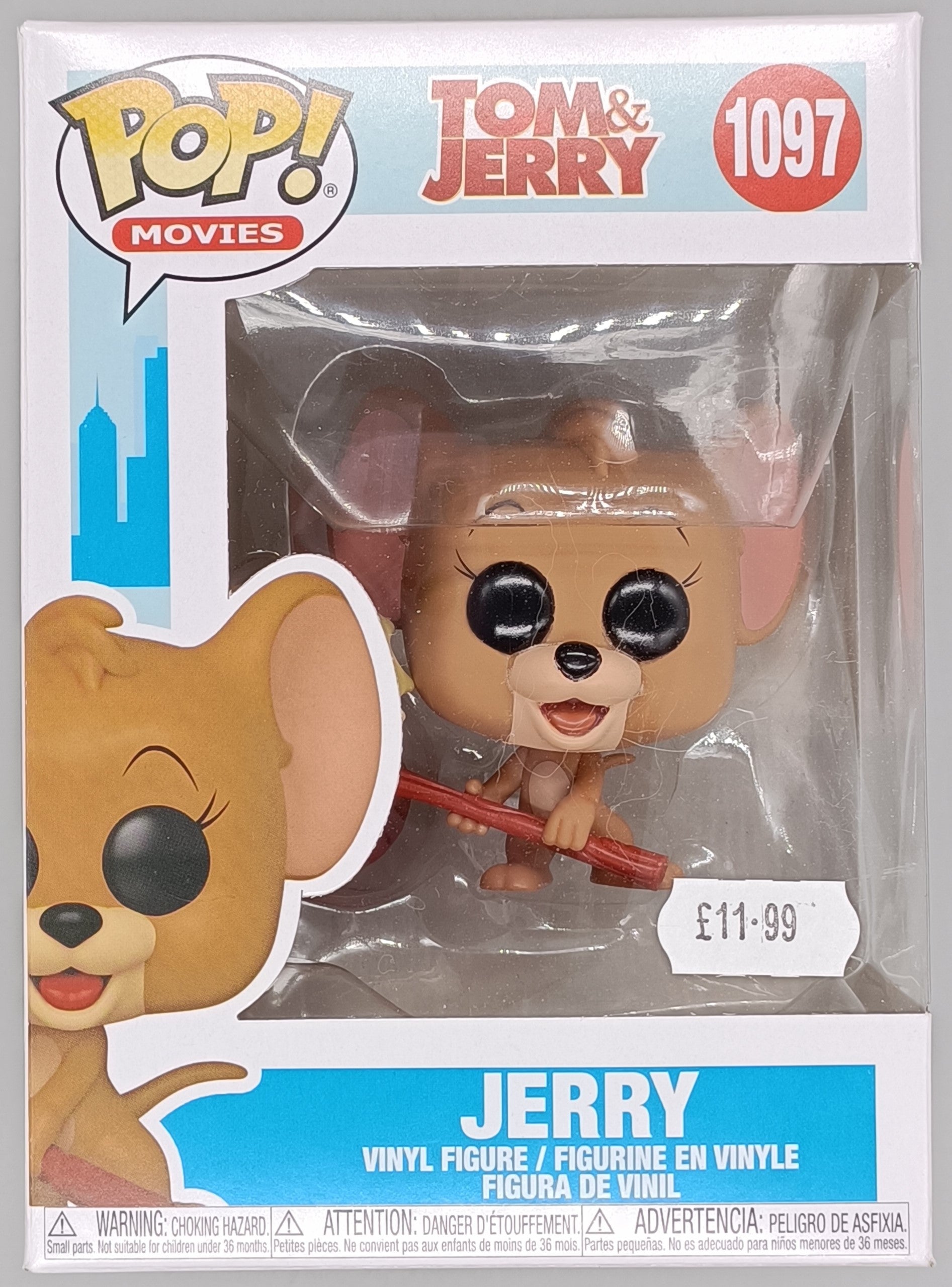 #1097 Jerry (w/ Mallet) - Tom & Jerry Funko POP