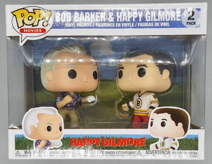 [2 Pack] Bob Barker & Happy Gilmore - Happy Gilmore Funko POP