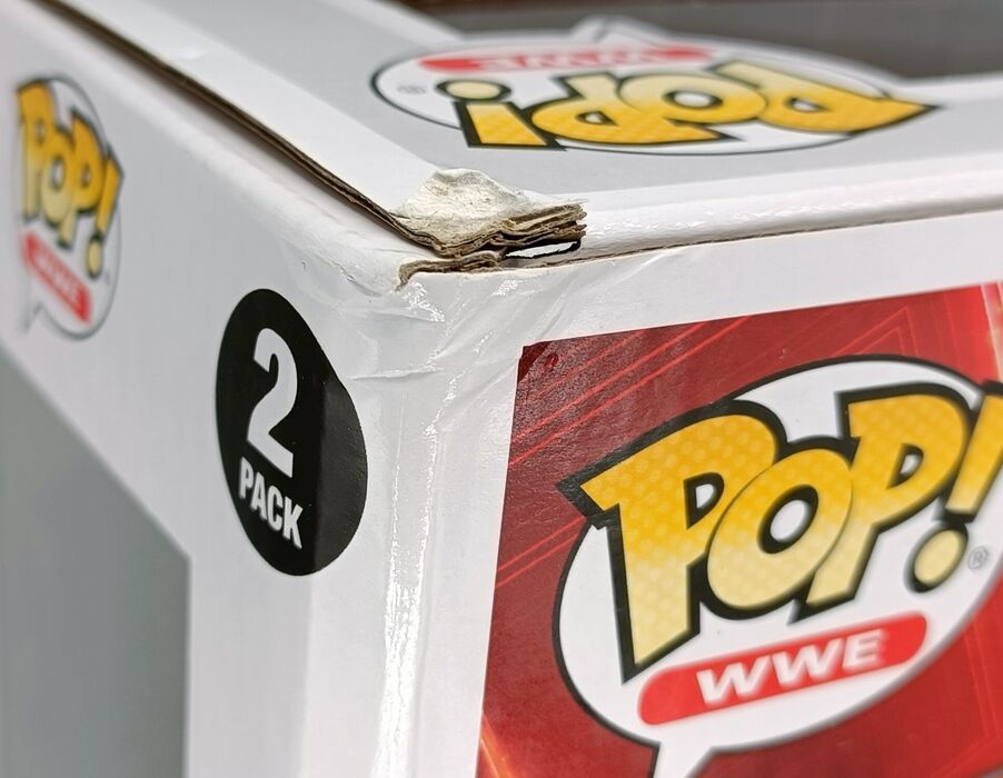 [2 Pack] Triple H and Ronda Rousey WWE - Box Damaged Funko POP