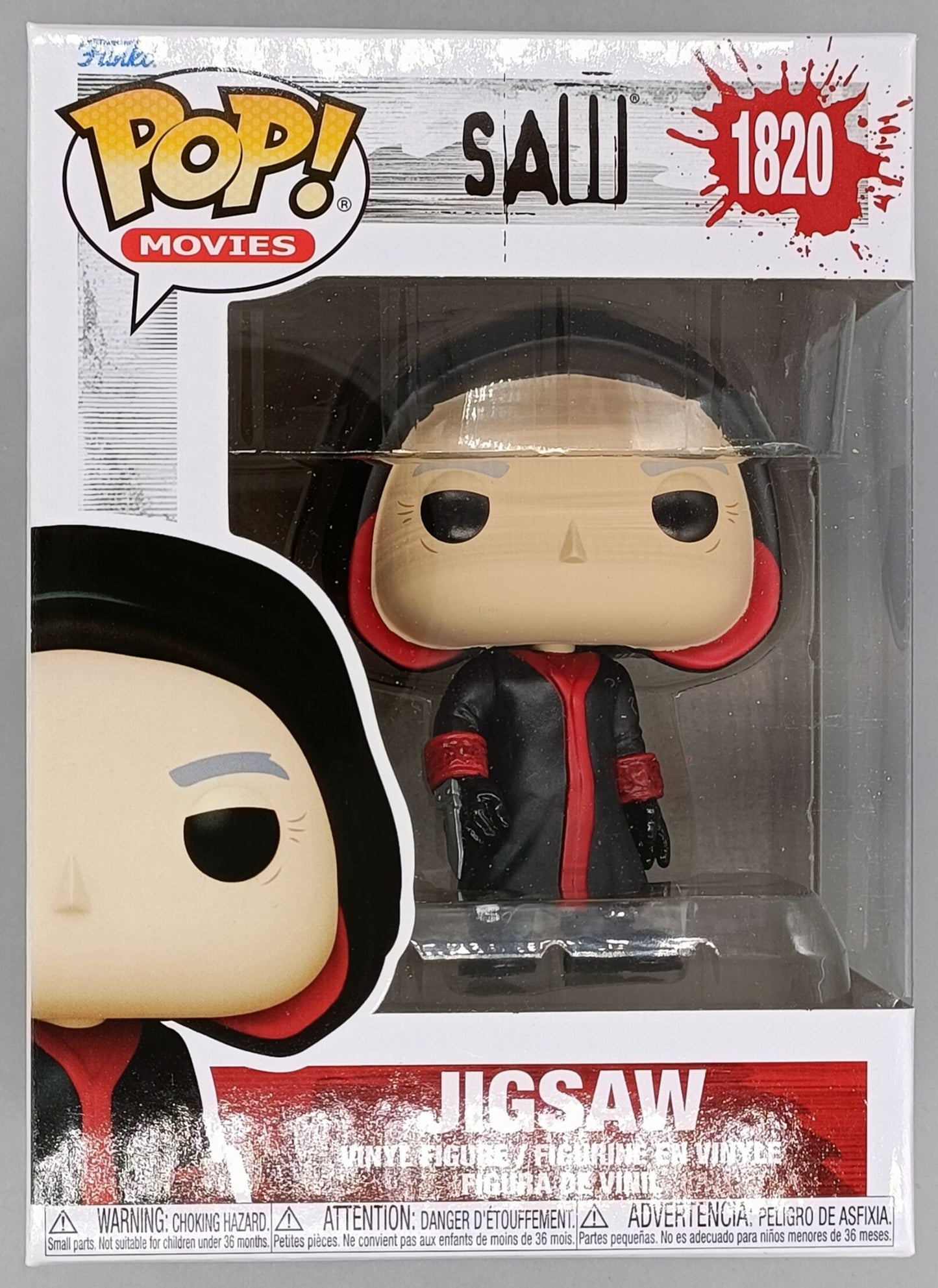 1820 Jigsaw - Saw 10th Anniversary - Horror Funko POP - Brand New