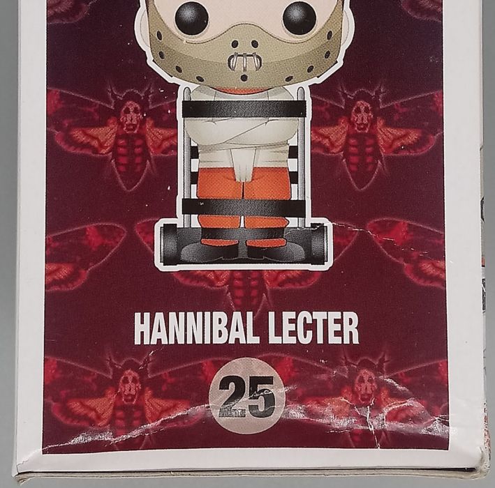 #25 Hannibal Lecter - The Silence of the Lambs Horror - Box Damaged Funko POP
