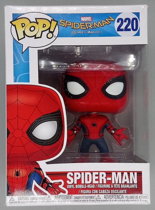#220 SpiderMan Homecoming Marvel Collector Corps - Box Damaged Funko POP