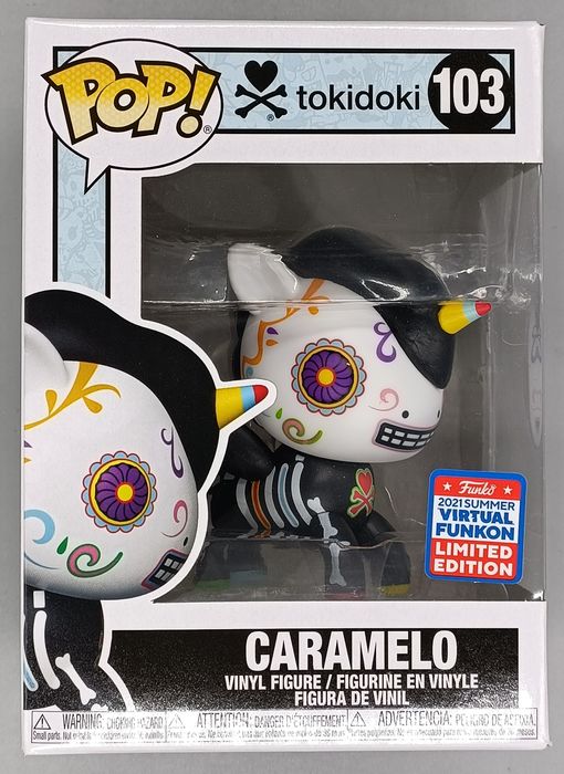 #103 Caramelo VFK21 Con Sticker - Tokidoki Funko POP