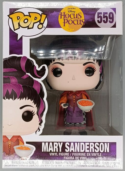 559 Mary Sanderson (w/ Cheese Puffs) Disney Hocus Pocus - Box Damaged Funko POP