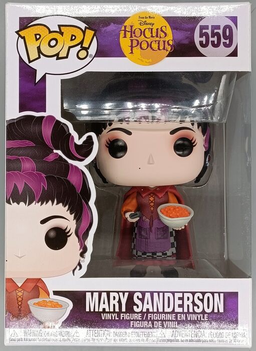 559 Mary Sanderson (w/ Cheese Puffs) Disney Hocus Pocus - Box Damaged Funko POP