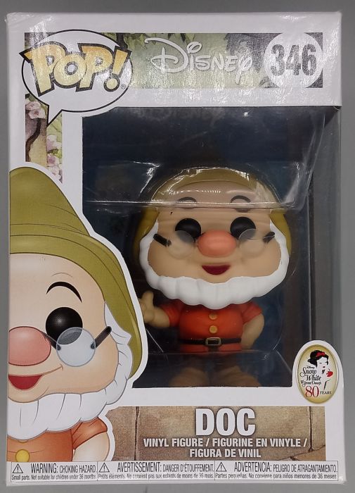 #346 Doc - Disney Snow White and the Seven Dwarfs Box Damaged Funko POP