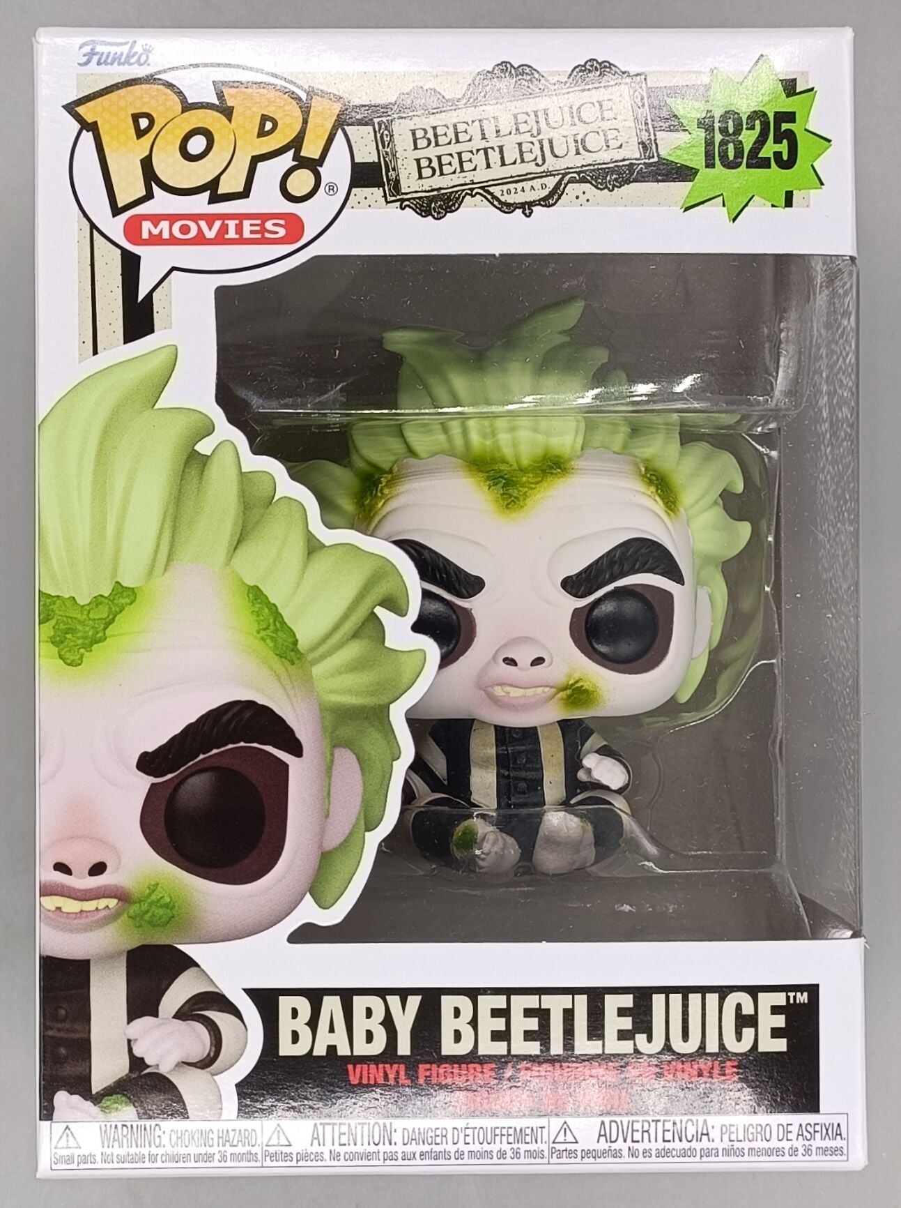 1825 Baby Beetlejuice - Beetlejuice 2 - Horror Funko POP - Brand New