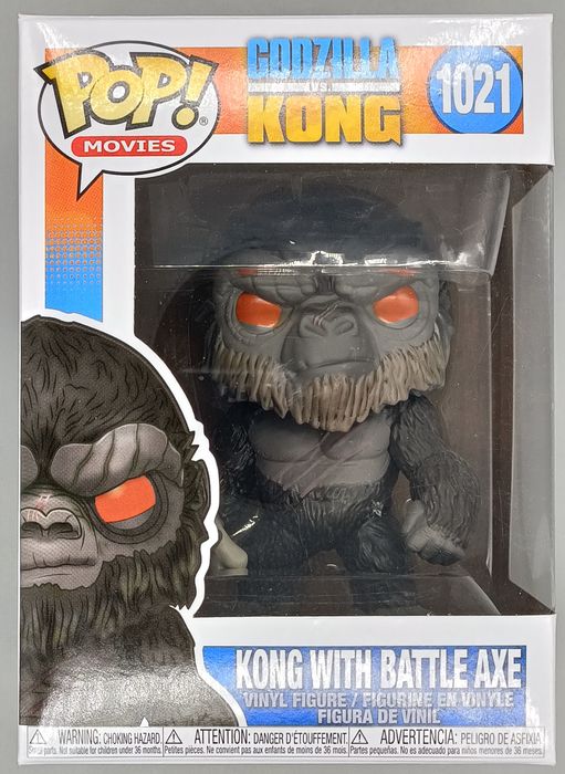 1021 Kong (with Battle Axe) - Godzilla Vs Kong Funko POP