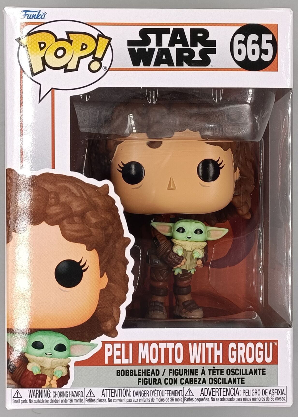 665 Peli Motto with Grogu - Star Wars Funko POP
