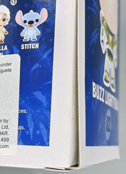 02 Buzz Lightyear - Disney Toy Story (Blue Logo) - Box Damaged Funko POP