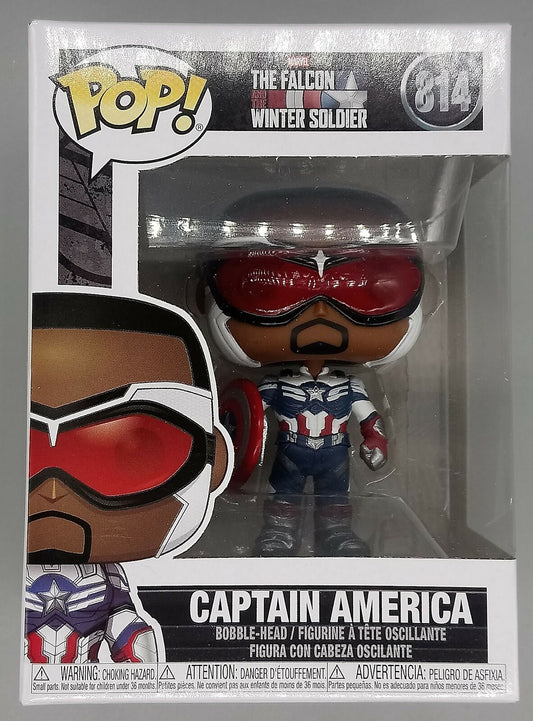 814 Captain America - Marvel Falcon & Winter Soldier Funko POP