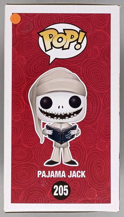 #205 Pajama Jack - Disney Nightmare Before Christ Box Damaged Funko POP