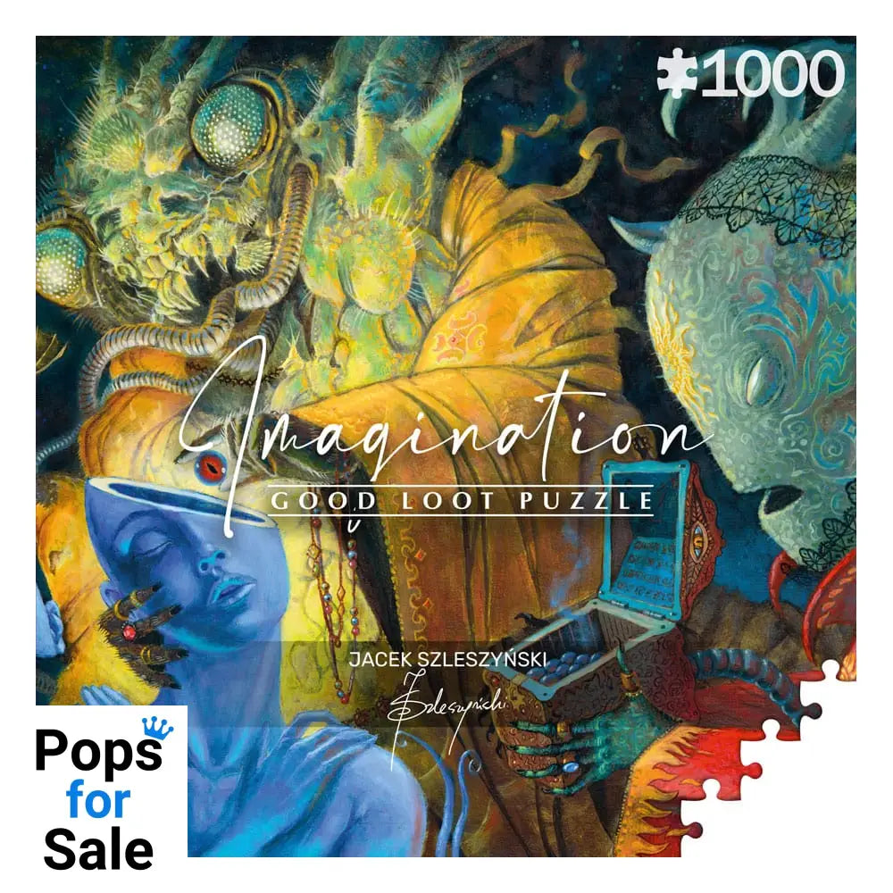Jacek Szleszynski Imagination Puzzle The Gift / Dar (1000 pieces) Puzzles