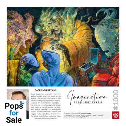 Jacek Szleszynski Imagination Puzzle The Gift / Dar (1000 pieces)