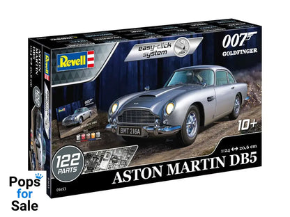 James Bond Model Kit Gift Set 1/24 Aston Martin DB5 (Goldfinger)