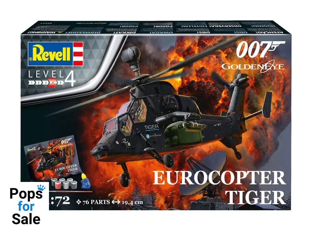James Bond Model Kit Gift Set 1/72 Eurocopter Tiger (GoldenEye)
