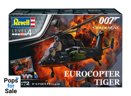 James Bond Model Kit Gift Set 1/72 Eurocopter Tiger (GoldenEye) Model kits