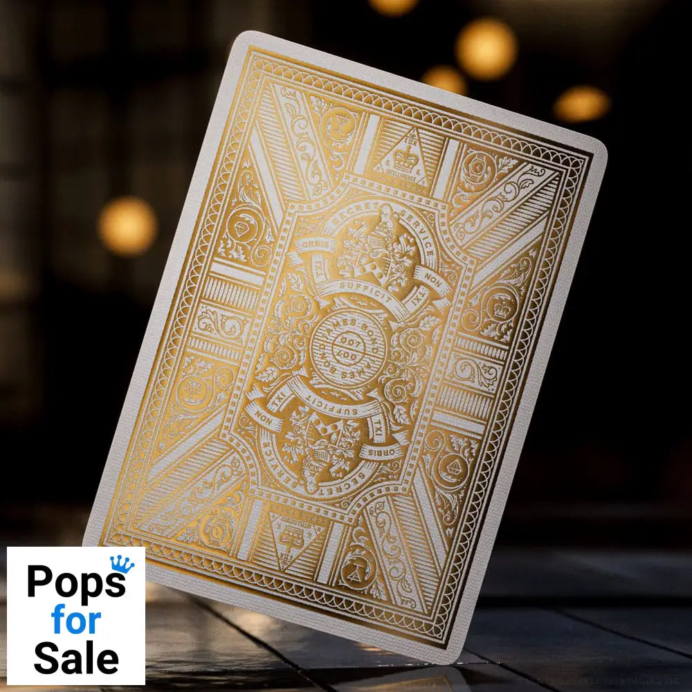 James Bond Playing Cards Box Set James Bond Gold Edition
