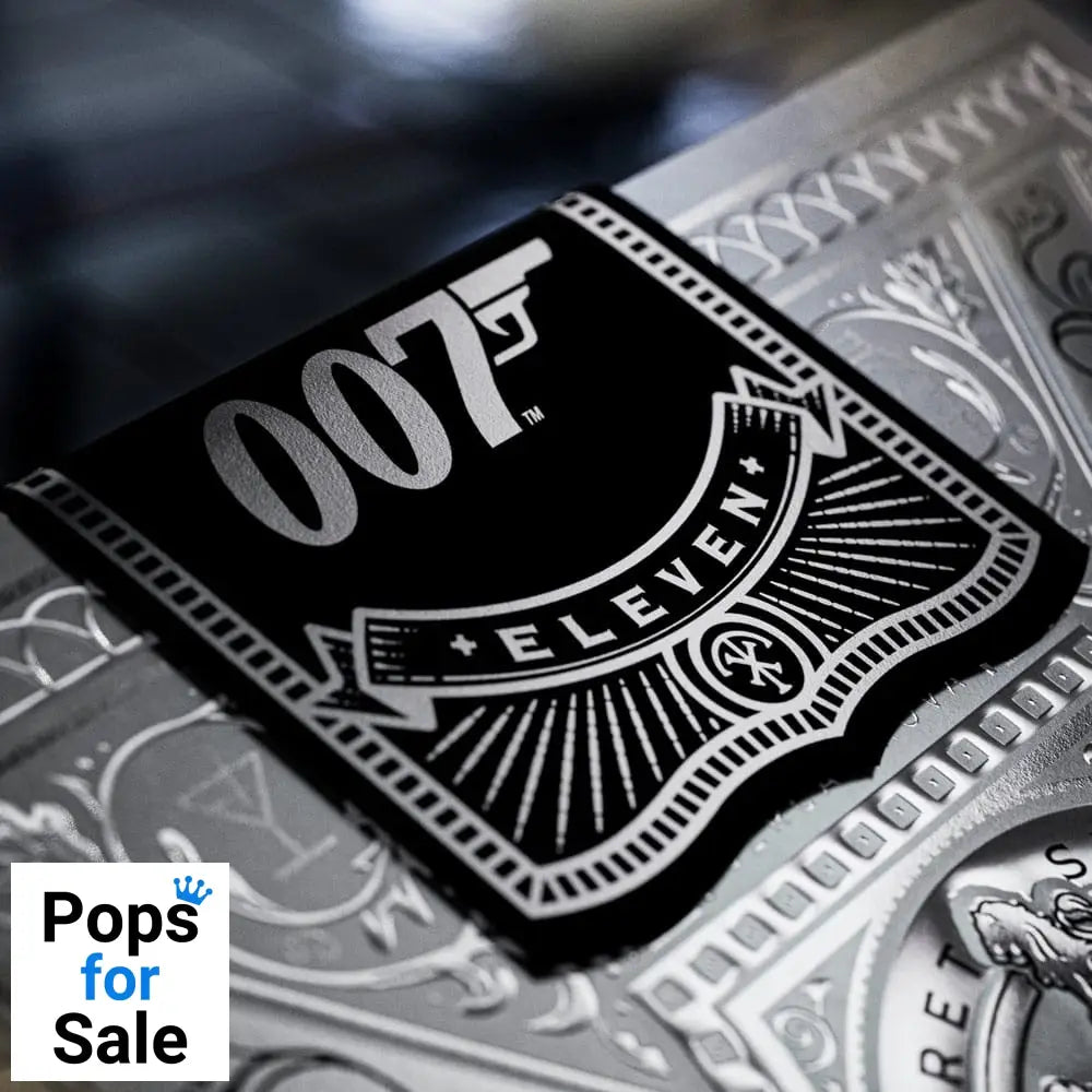 James Bond Playing Cards Silver Edition Playing cards