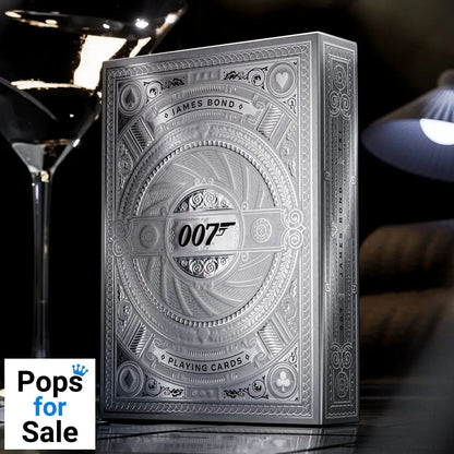 James Bond Playing Cards Silver Edition