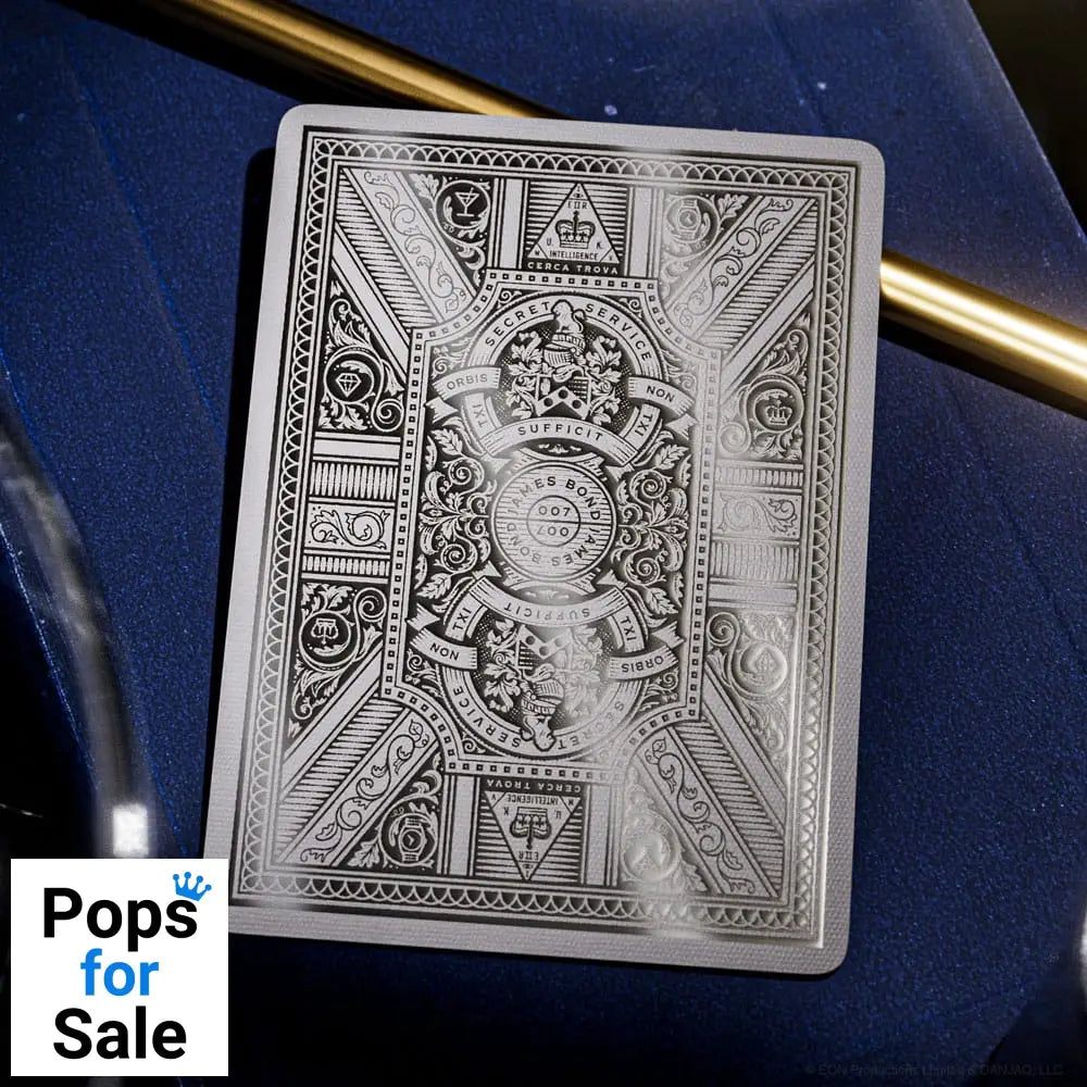James Bond Playing Cards Silver Edition